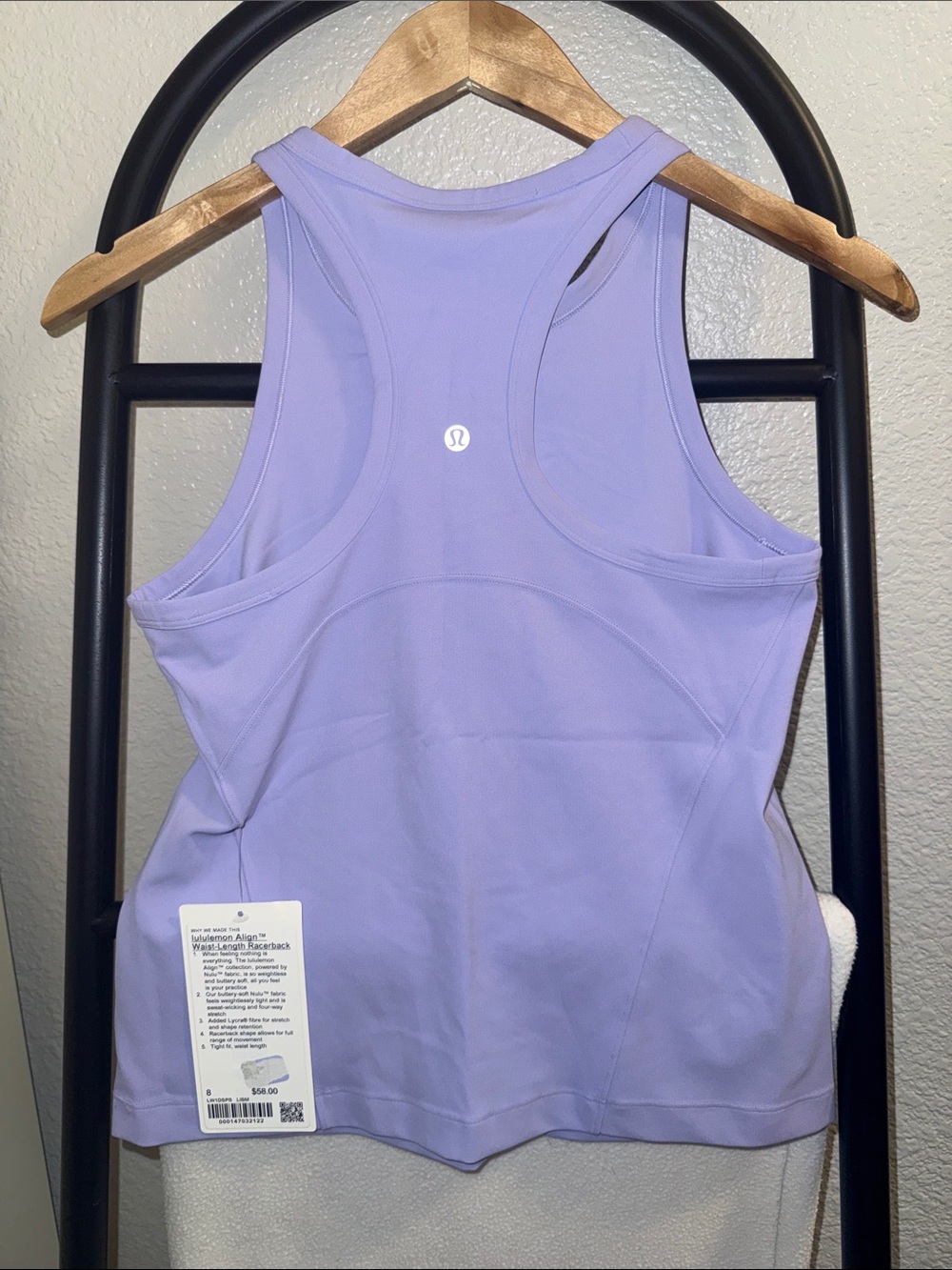 Lululemon align waist length Razorback - Picture 3 of 3